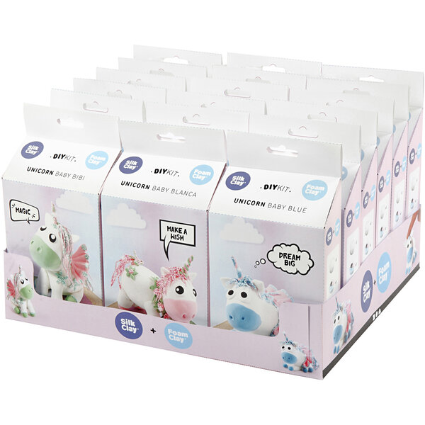 Silk Clay Funny Friends, 18 set/ 1 doos