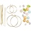 Creativ Company Mini Hobbyset Sieraden, Oorringen met kralen, 1 doos