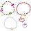 Creativ Company Mini Hobbyset Sieraden, Elastische armband en ring, 1 doos