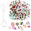 Creativ Company Mini Hobbyset Sieraden, Elastische armband en ring, 1 doos