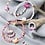 Creativ Company Mini Hobbyset Sieraden, Elastische armband en ring, 1 doos