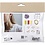 Creativ Company Mini Hobbyset Sieraden, Halsketting en oorbellen, koningsblauw, 1 doos