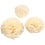 Creativ Company Pompon van papier, d 20+24+30 cm, 16 gr, off-white, 3 stuk/ 1 doos