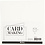 Creativ Company Enveloppen, afmeting envelop 16x16 cm, 120 gr, off-white, 50 stuk/ 1 doos