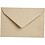Creativ Company Gerecyclede envelop, afmeting envelop 7,8x11,5 cm, 120 gr, naturel, 50 stuk/ 1 doos
