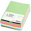 Creativ Company Gekleurde Enveloppen, afmeting envelop 11,5x16 cm, 80 gr, diverse kleuren, 10x10 stuk/ 1 doos
