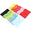 Creativ Company Gekleurde Enveloppen, afmeting envelop 11,5x16 cm, 80 gr, diverse kleuren, 10x10 stuk/ 1 doos