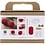 Creativ Company Hobbyset Haken, Kerstballen, rood, 1 doos