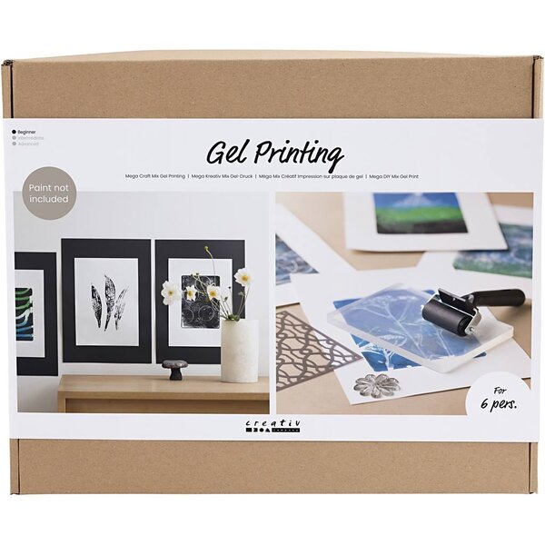 Groepsset Gelprinten, 1 doos
