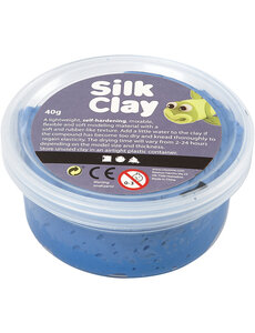 Silk Clay Silk Clay®, blauw, 40 gr/ 1 Doosje