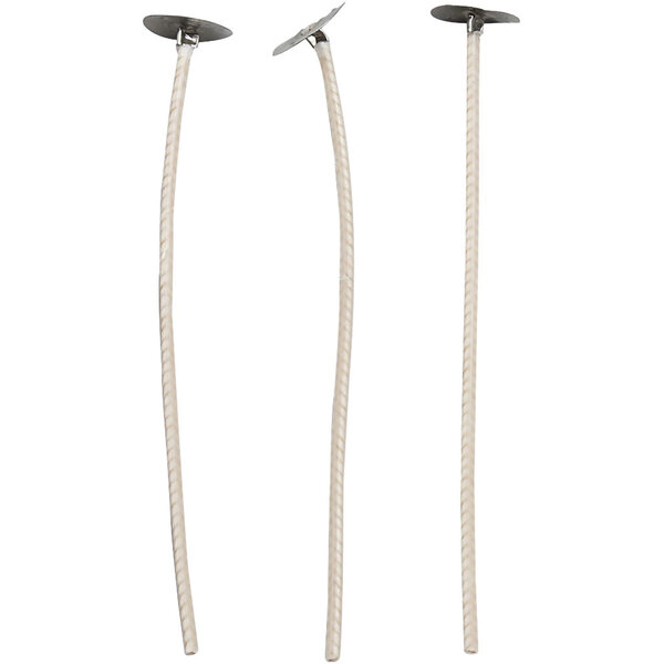 Lonten voor kaarsen in houder<br />
<br />
, Geschikt voor houders met een diameter van 20-65 mm, L: 10 cm, dikte 2 mm, 50 stuk/ 1 doos