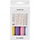 Creativ Company Kaarsenstiften, lichtblauw, lichtroze, paars, geel, 4x30 ml/ 1 doos