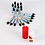 Viva Decor Kaarsversierpen, diverse kleuren, 20x28 ml/ 1 doos