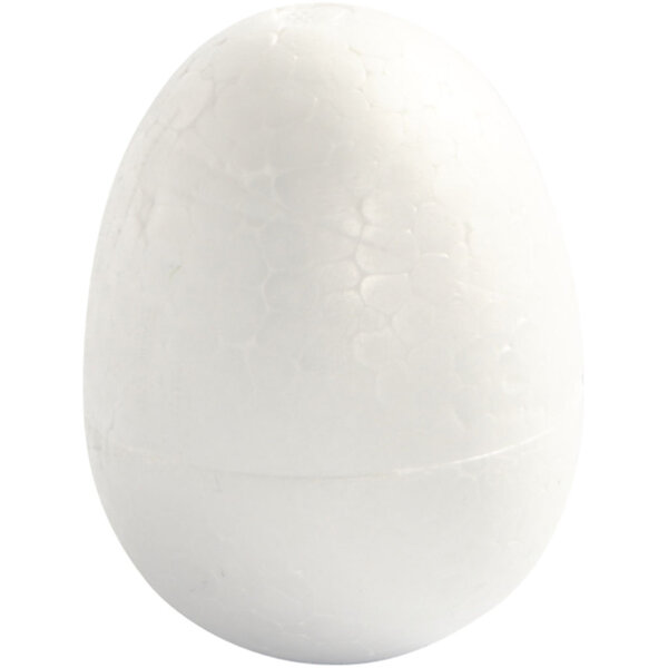 Creativ Company Eieren, H: 7 cm, wit, 5 stuk/ 1 doos