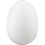 Creativ Company Eieren, H: 7 cm, wit, 50 stuk/ 1 doos