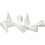 Creativ Company Kegels, H: 11 cm, d 5,5 cm, wit, 50 stuk/ 1 doos
