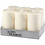Creativ Company Kaarsen, H: 100 mm, d 50 mm, off-white, 6 stuk/ 1 doos