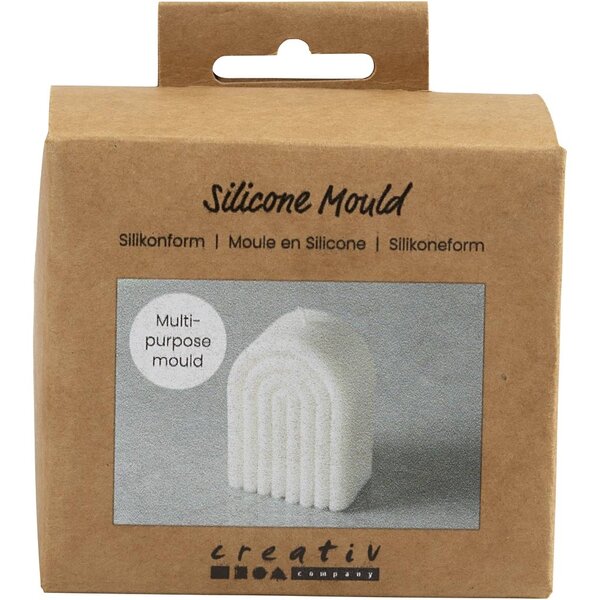 Creativ Company Siliconen Vorm, Boog, H: 8 cm, B: 5,5 cm, d 4 cm, 1 stuk/ 1 doos