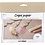 Creativ Company Mini Hobbyset Crêpepapier, Eieren, lichtroze, lichtgeel, 1 doos