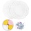 Creativ Company Mini Hobbyset Boetseren, Donuts, roze, turquoise, wit, geel, 1 doos