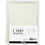 Kaarten en enveloppen, afmeting kaart 10,5x15 cm, afmeting envelop 11,5x16,5 cm, parelmoer, 120+210 gr, lichtgroen, 4 set/ 1 doos