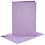 Creativ Company Kaarten en enveloppen, afmeting kaart 10,5x15 cm, afmeting envelop 11,5x16,5 cm, parelmoer, 120+210 gr, paars, 4 set/ 1 doos