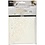 Creativ Company Kaart met Envelop, afmeting kaart 12x17,7 cm, afmeting envelop 18,x12,5 cm, 230 gr, off-white, 5 set/ 1 doos