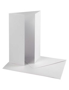 Creativ Company Parelmoer kaart & envelop