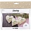 Creativ Company Mini Hobbyset Naaien, Harten, off white, 1 doos
