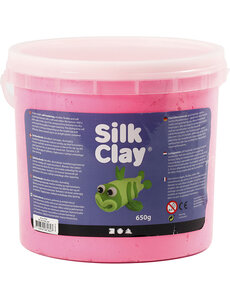 Silk Clay Silk Clay®, roze, 650 gr/ 1 emmer
