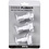 Creativ Company Uitsteekvormen met stempel, hart, d 2+2,3+3 cm, wit, 3 stuk/ 1 doos