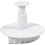 Creativ Company Uitsteekvormen met stempel, blad, d 3,4+4,4+4,9 cm, wit, 3 stuk/ 1 doos