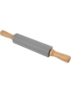 Creativ Company Deegroller, L: 38 cm, d 5,5 cm, grijs, 1 stuk