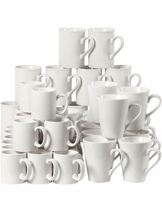 Creativ Company Mokken, H: 7-10 cm, wit, 48 stuk/ 1 doos
