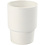 Creativ Company Mok, H: 11 cm, d 8,5 cm, wit, 1 stuk
