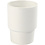 Creativ Company Mok, H: 11 cm, d 8,5 cm, wit, 2 stuk/ 1 doos