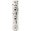 Creativ Company Inpakpapier, Kerstman, sneeuwman, rendier, ijsbeer en pinguïn, B: 50 cm, 80 gr, ice blue, 100 m/ 1 rol