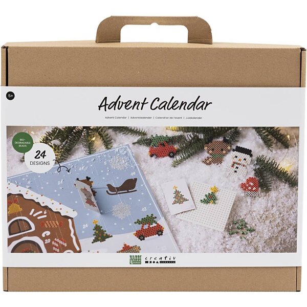 NABBI Adventskalender NABBI BioBeads, 24 ontwerpen, 1 stuk