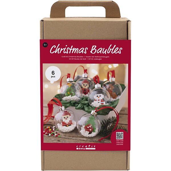 Creativ Company Hobbyset Kerstballen, Kralen, 1 doos