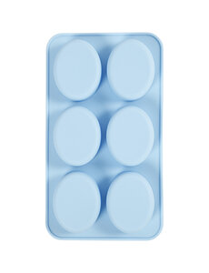 Creativ Company Siliconen vormen, H: 2,4 cm, L: 7,7 cm, B: 6 cm, 6x100 ml, 1 stuk