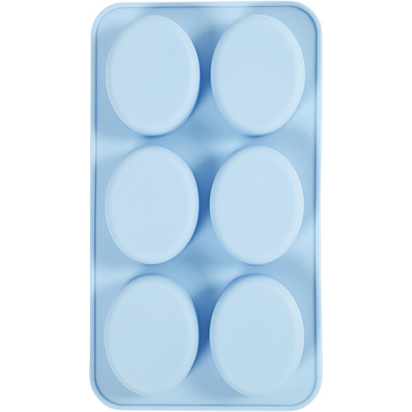 Creativ Company Siliconen vormen, H: 2,4 cm, L: 7,7 cm, B: 6 cm, 6x100 ml, 1 stuk