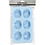 Creativ Company Siliconen vormen, H: 2,4 cm, L: 7,7 cm, B: 6 cm, 6x100 ml, 1 stuk