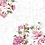 Creativ Company Servetten, rozen, afm 33x33 cm, 20 stuk/ 1 doos