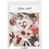 Creativ Company Knippakket, Kerstmis, naturel, rood, wit, 1 doos