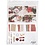 Creativ Company Knippakket, Kerstmis, naturel, rood, wit, 1 doos