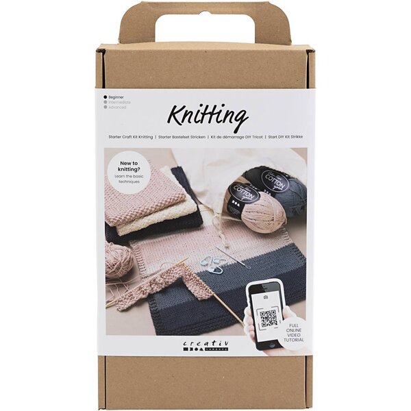 Creativ Company Starter Hobbyset Breien, 1 doos