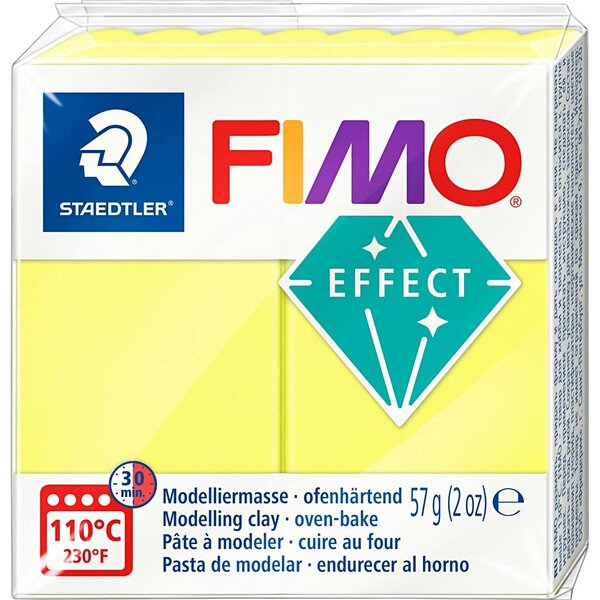 FIMO® FIMO® Effect, neon geel, 57 gr/ 1 doos