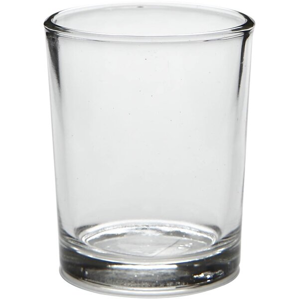 Creativ Company Waxinelicht, H: 6,5 cm, d 4,5 cm, 4 stuk/ 1 doos