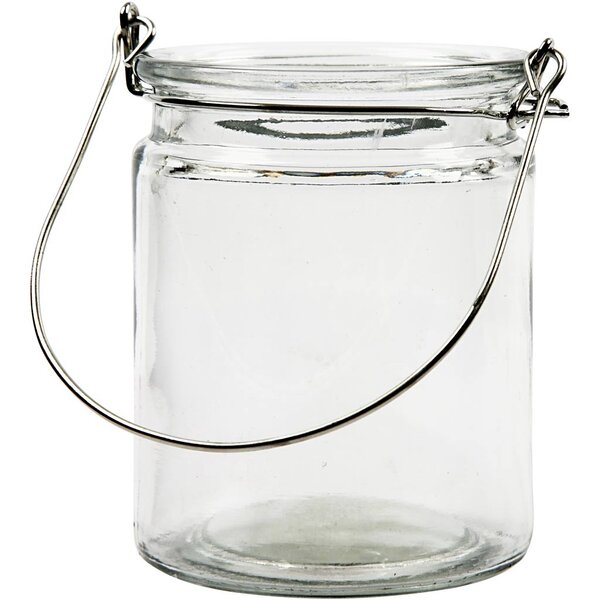 Creativ Company Lantaarn, H: 10 cm, d 7,6 cm, 2 stuk/ 1 doos