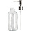 Creativ Company Zeeppomp, H: 19,3 cm, d 6,3 cm, 230 ml, helder, 1 stuk